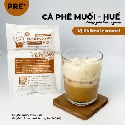 Cà phê muối SAFY Pre+ vị Phô-mai Caramel